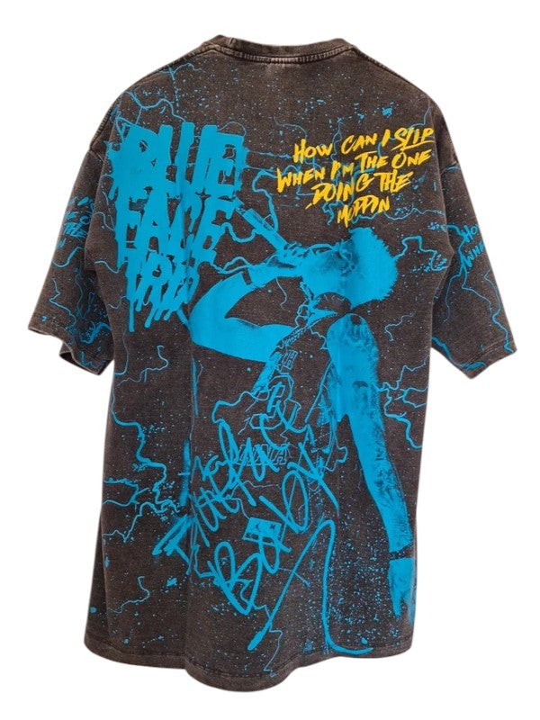 Vue dos t-shirt blueface - GL BOUTIK