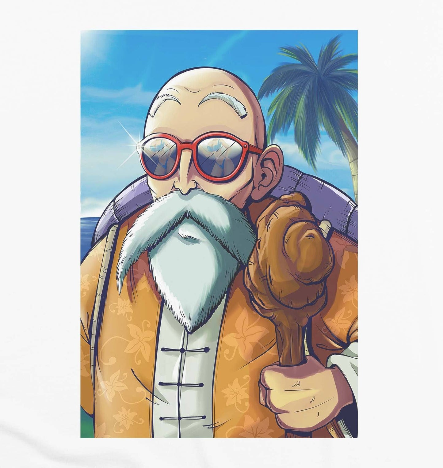 Gros plan imprimé visuel tortue géniale- GL BOUTIK