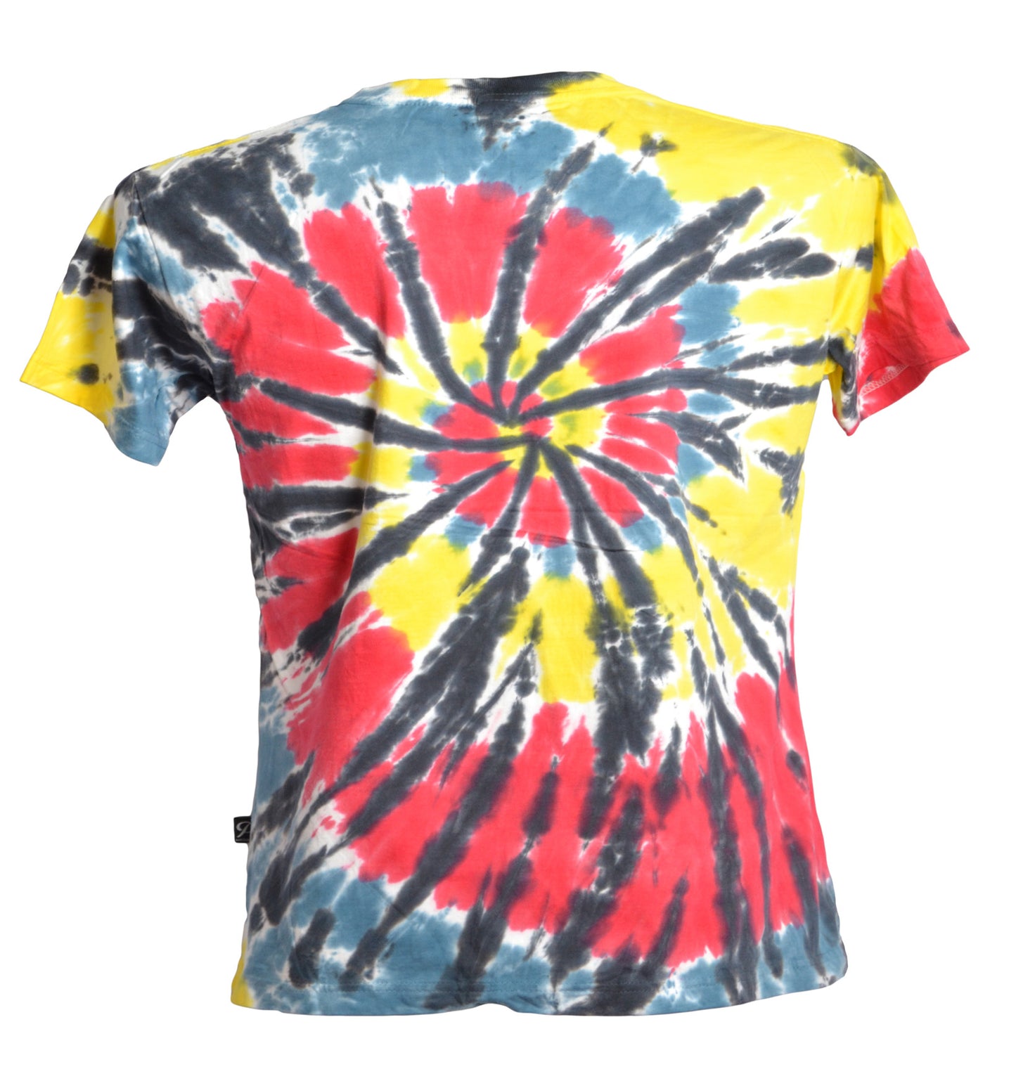 Vue dos t-shirt tie and dye multicolore -GL BOUTIK