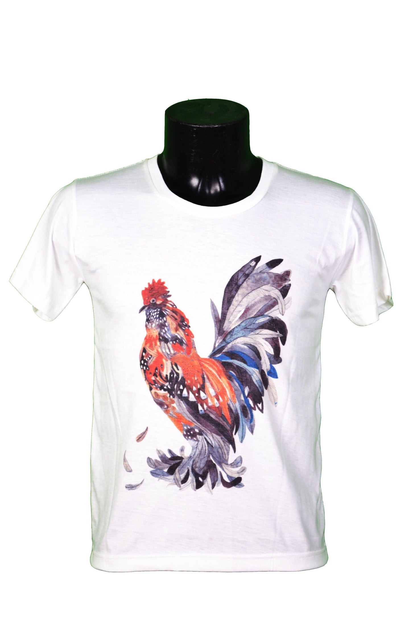T-SHIRT ILLUSTRATION COQ - GL BOUTIK