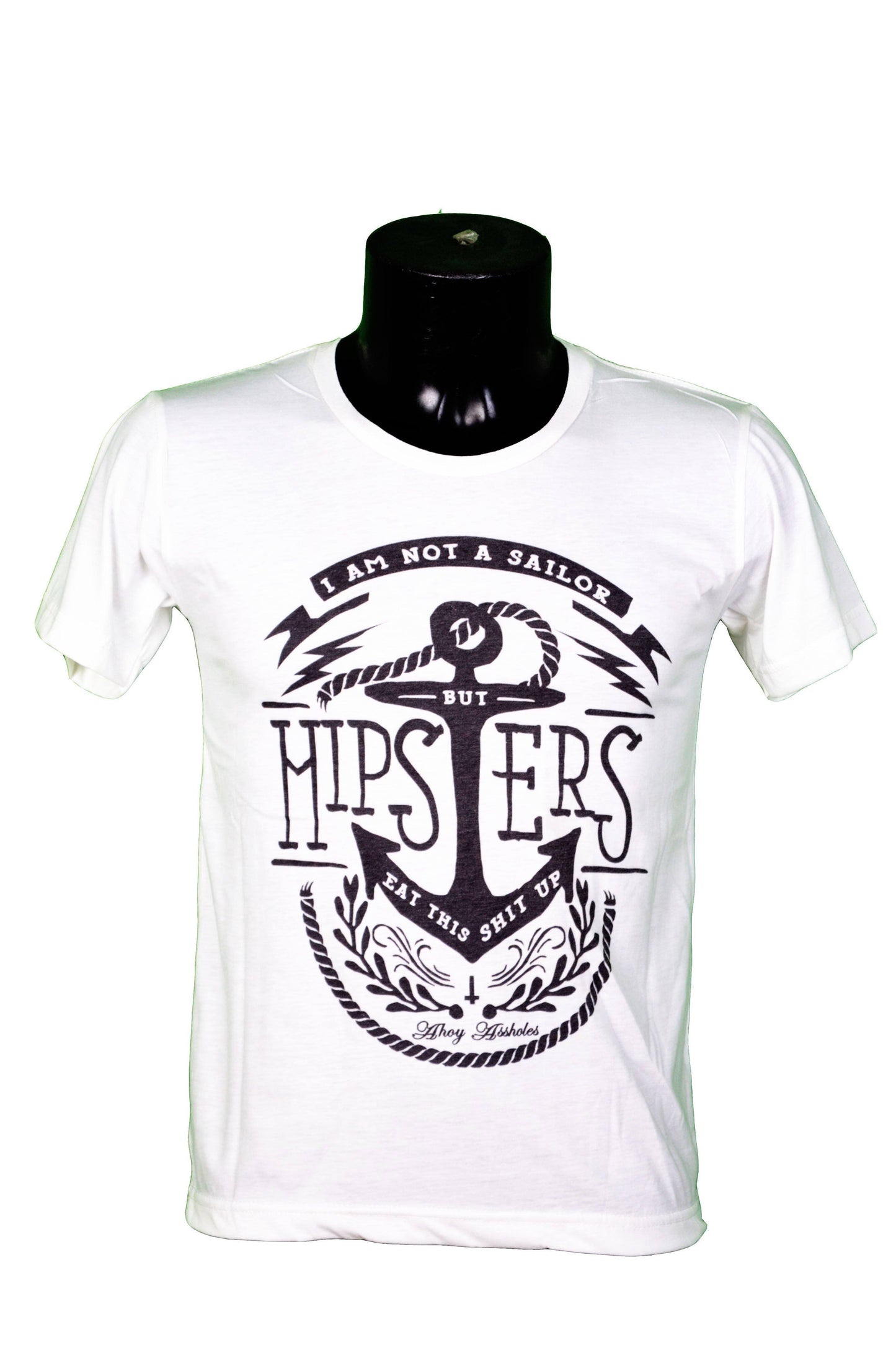 T-shirt hipsters blanc