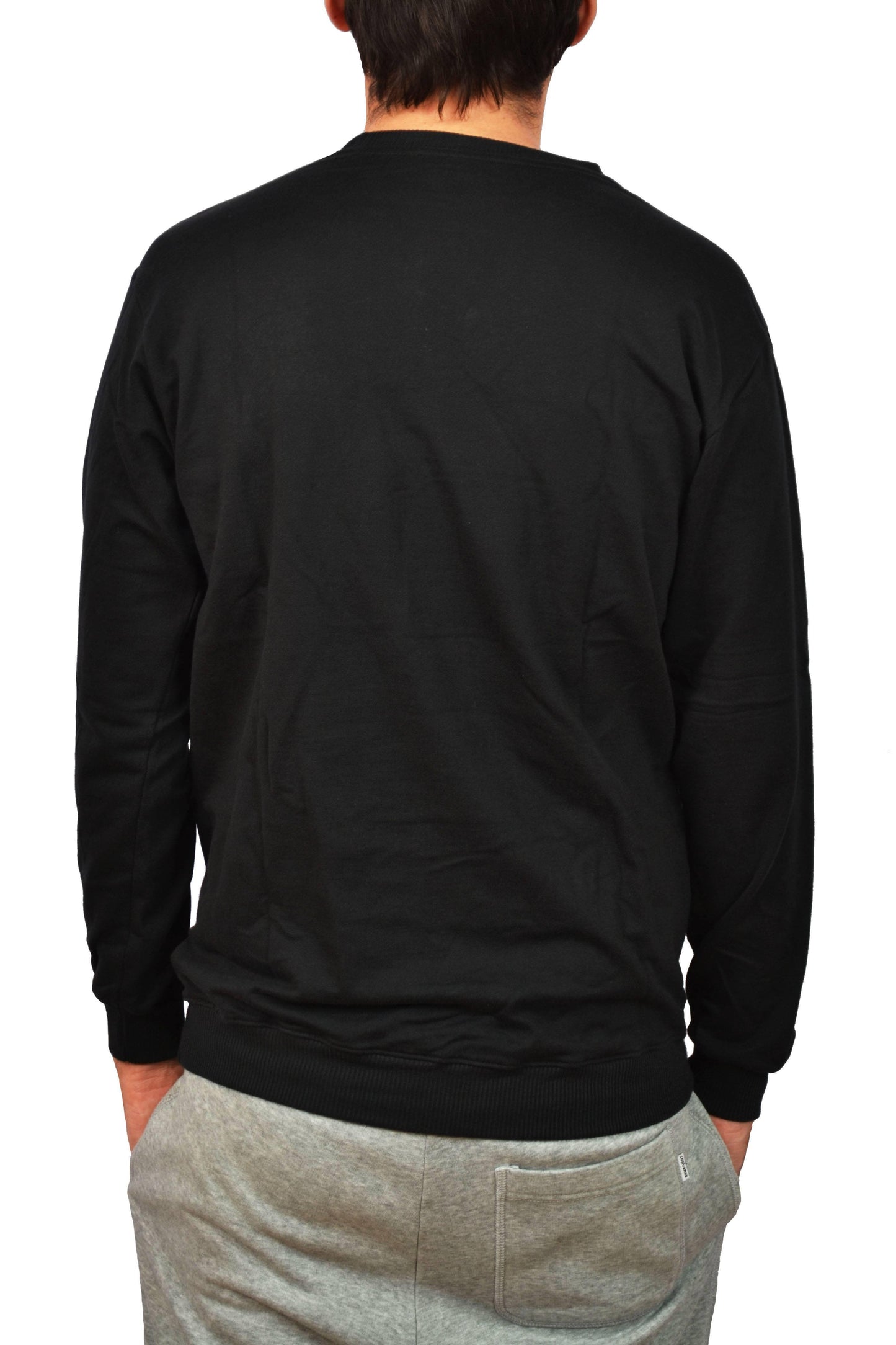 Sweat-shirt pornhub couleur noir - Vue dos