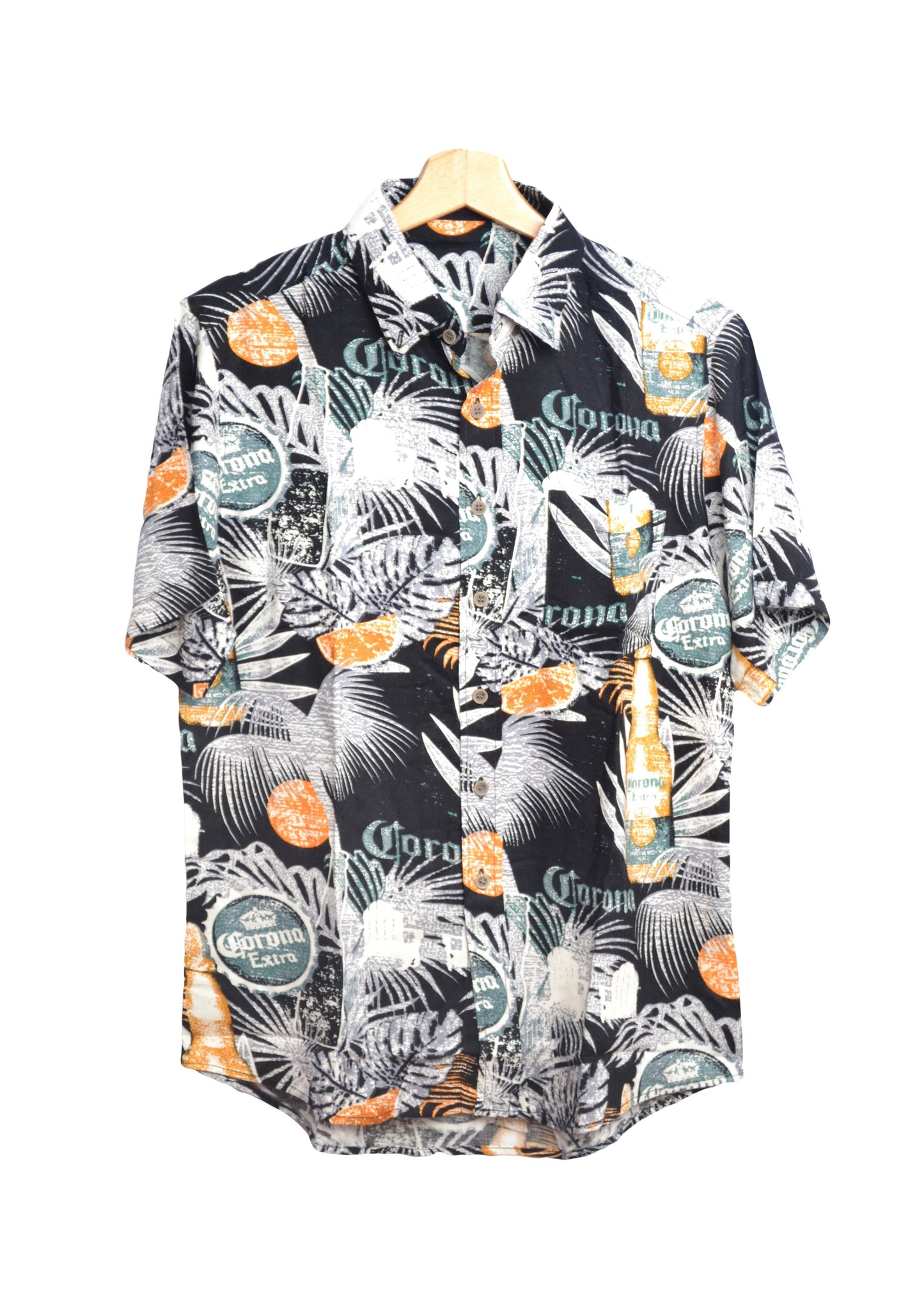 Chemise hawaienne imprimé bière corona - glboutik.com