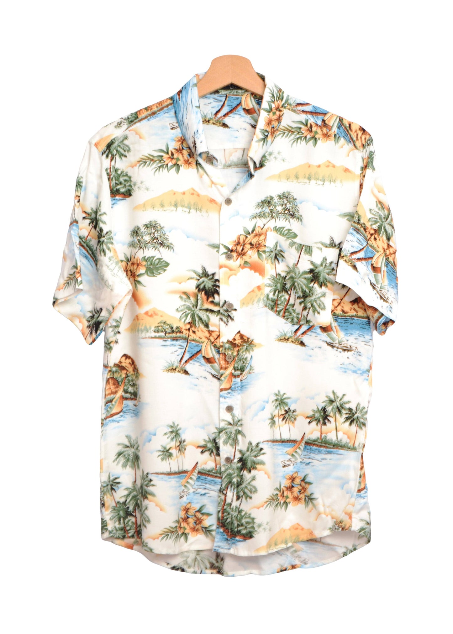 Chemise hawaienne homme imprimé plage - GL BOUTIK