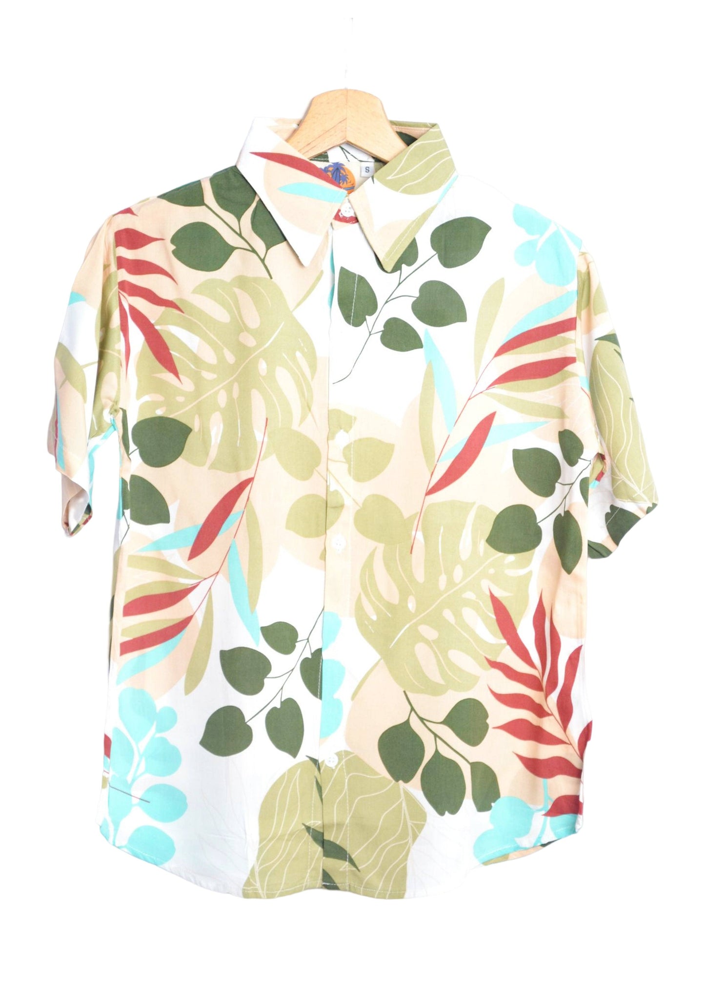 Chemise hawaienne femme couleur blanc a fleurs - GL BOUTIK