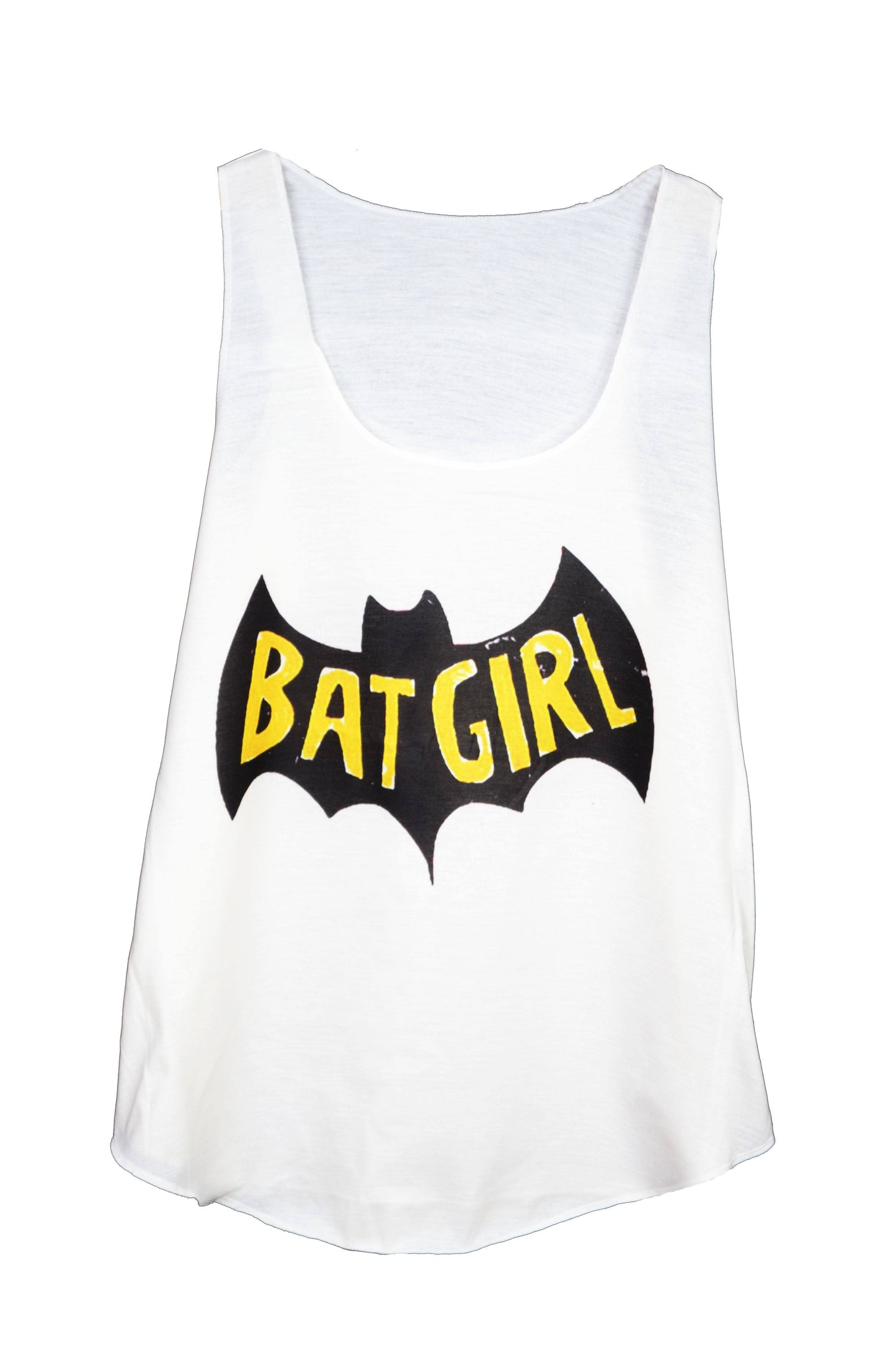 Débardeur femme couleur crème imprimé batgirl - GL BOUTIK