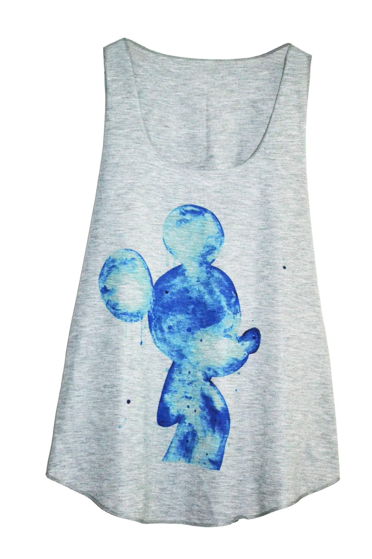 Débardeur illustration mickey - Couleur gris
