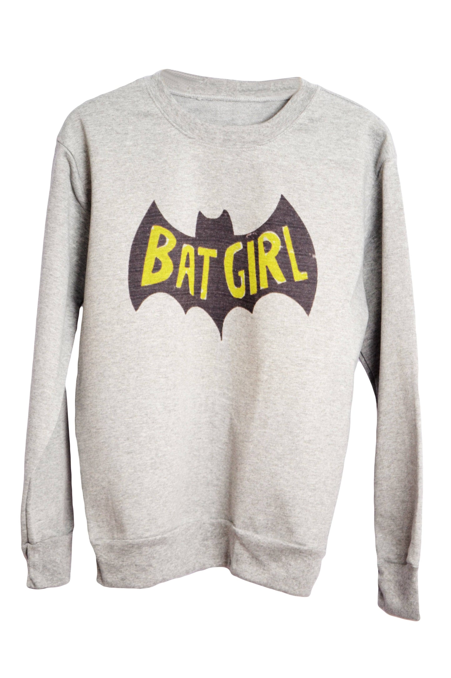 Sweat gris imprimé batgirl - GL BOUTIK