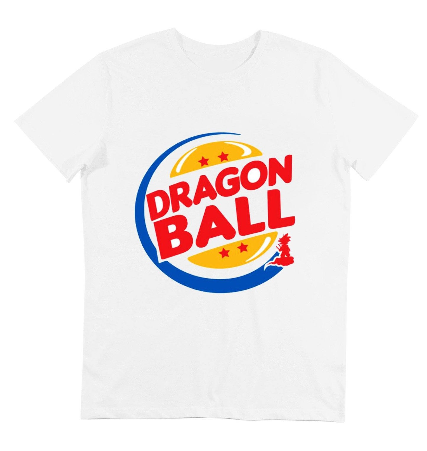 T-shirt dragon ball version logo burger king
