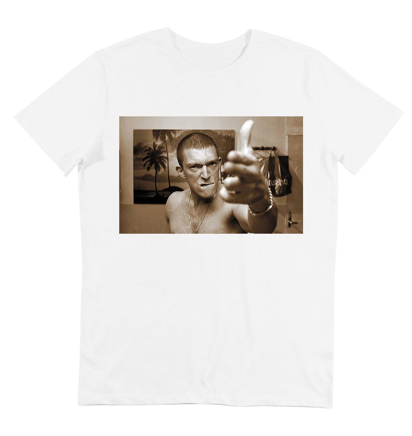 T-shirt imprimé photo vinz film la haine - GL BOUTIK