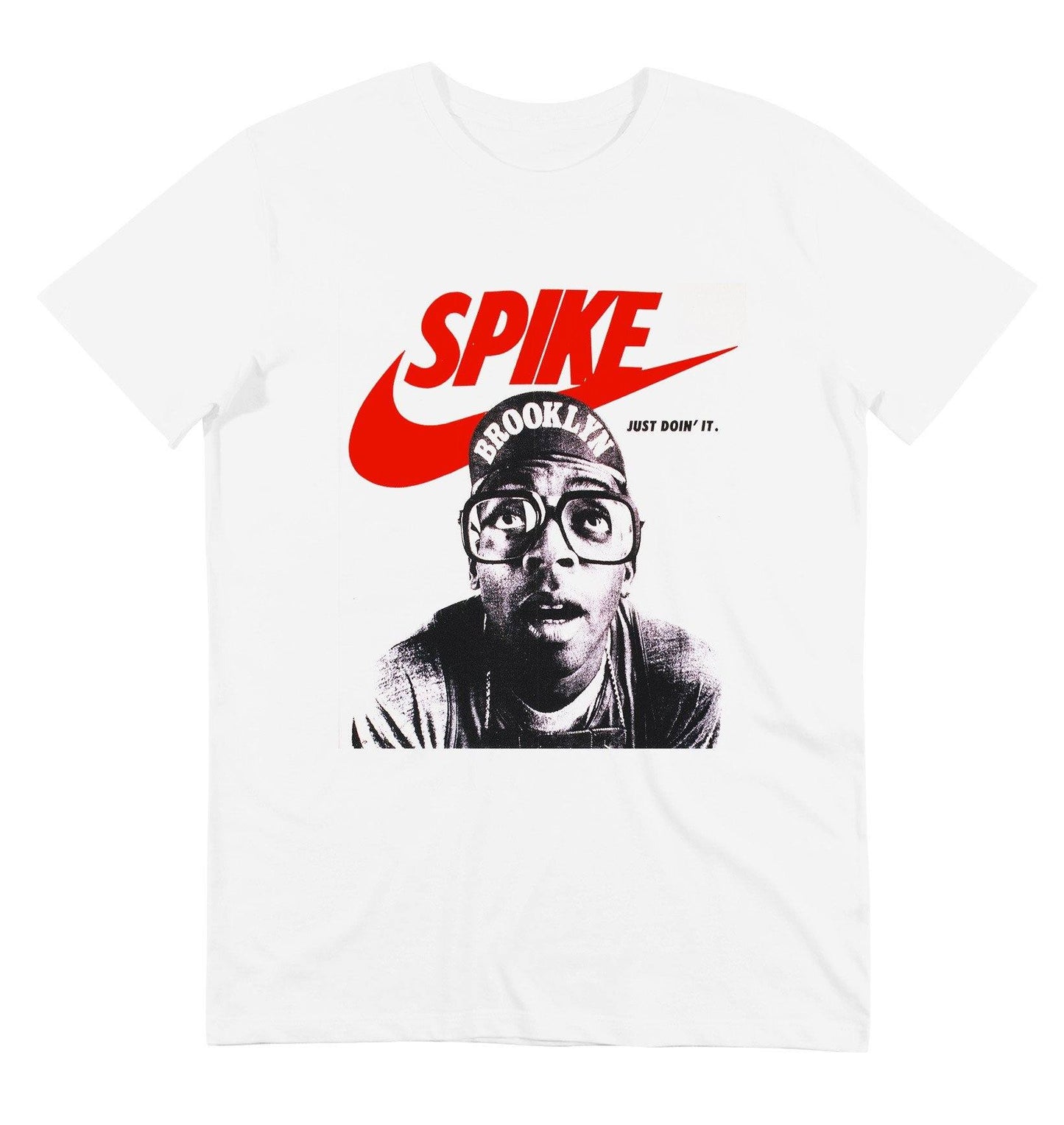 T-shirt spike couleur blanc
