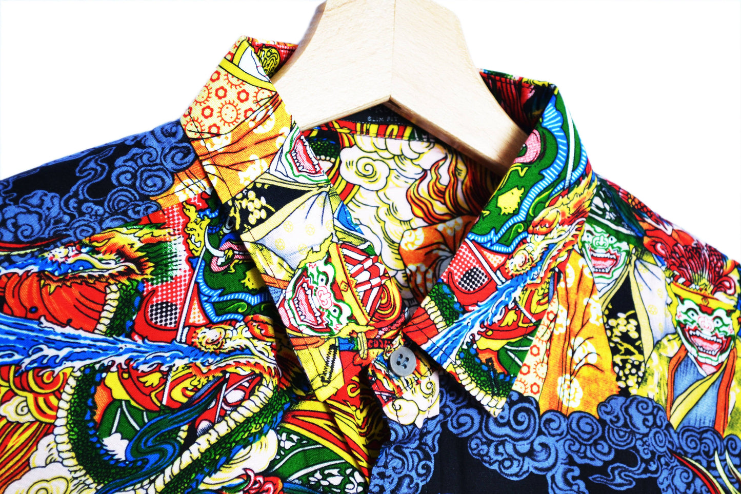 Vue col Chemise imprimé tao wessuwan - GL BOUTIK