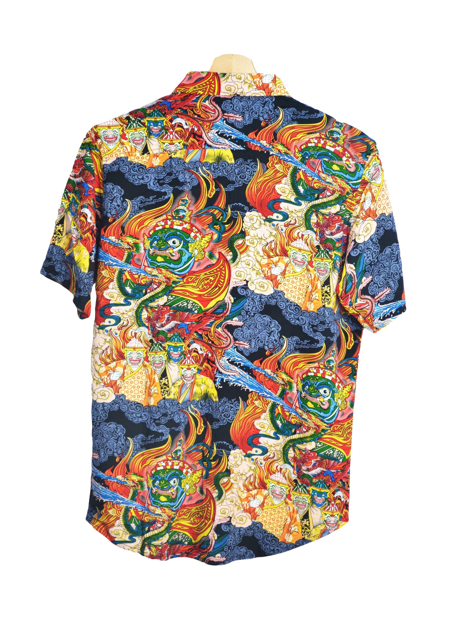 Vue dos Chemise imprimé tao wessuwan - GL BOUTIK