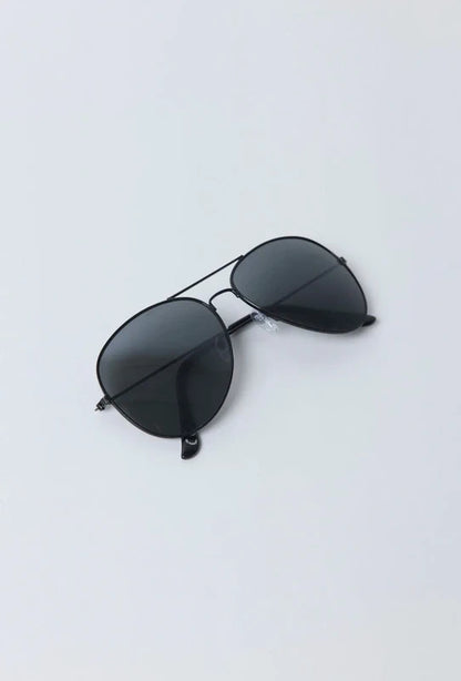 Lunettes solaires aviateur noirs - GL BOUTIK