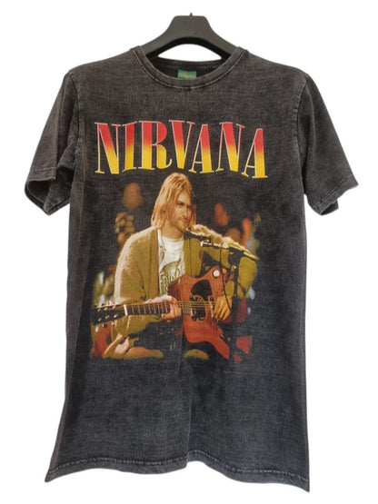 T-shirt imprimé kurt cobain - nirvana - GL BOUTIK