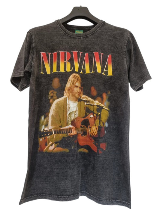T-shirt imprimé kurt cobain - nirvana - GL BOUTIK