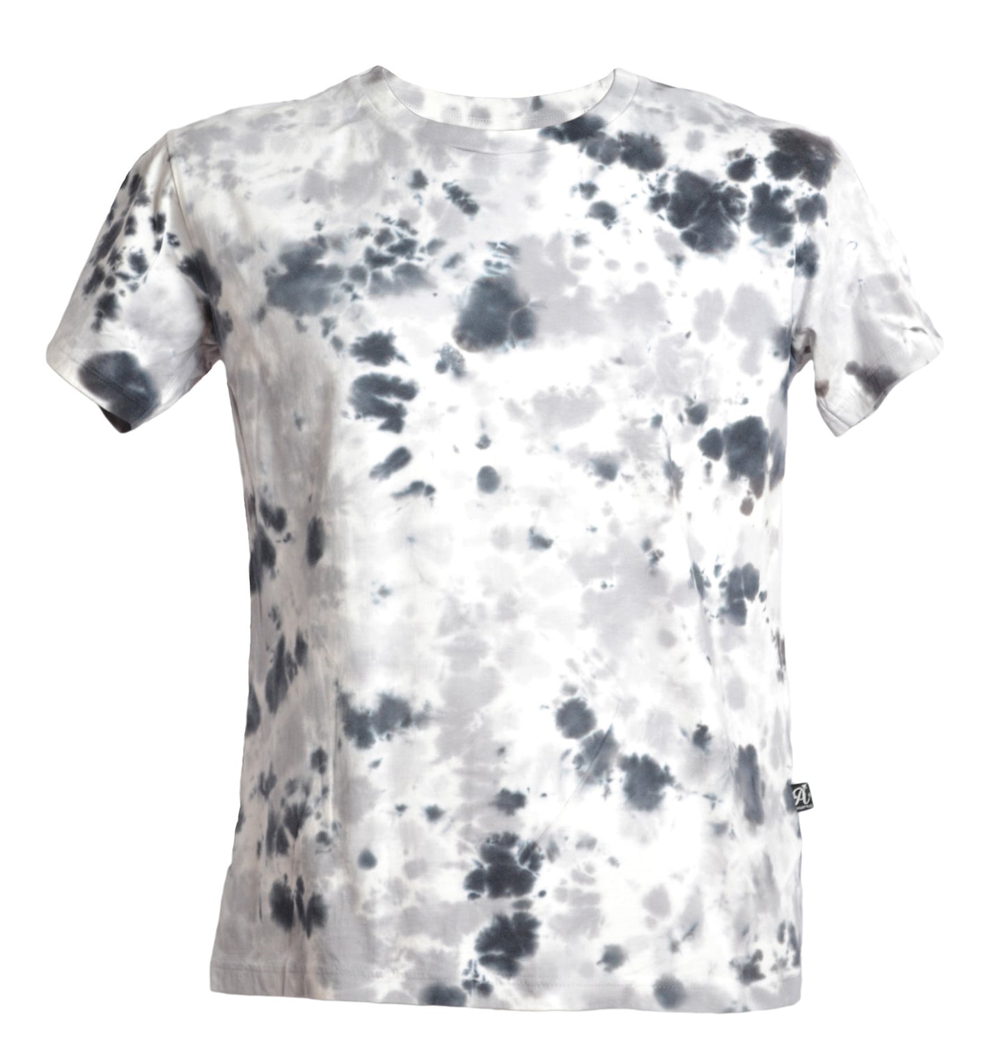 T-shirt tie and dye effet taches blanc et gris - GL BOUTIK
