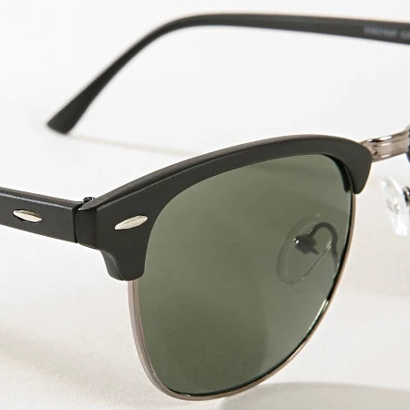 Vue verre lunettes clubmaster noires - GL BOUTIK