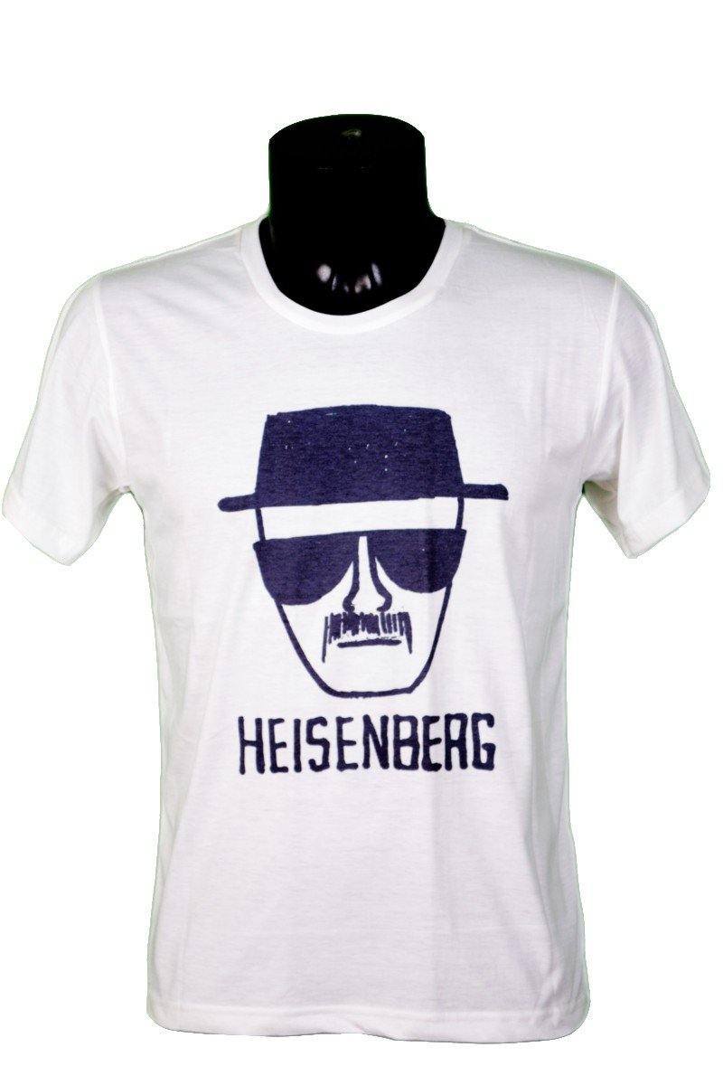 T-shirt heisenberg blanc