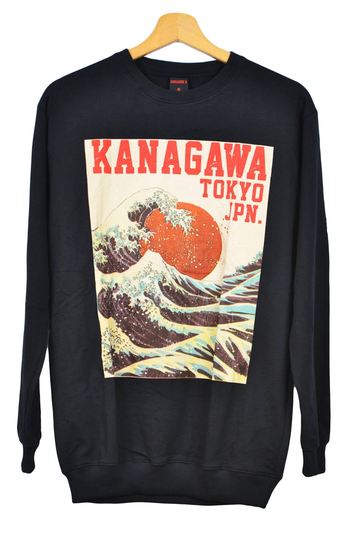 Sweat-shirt  vague de kanagawa - GL BOUTIK