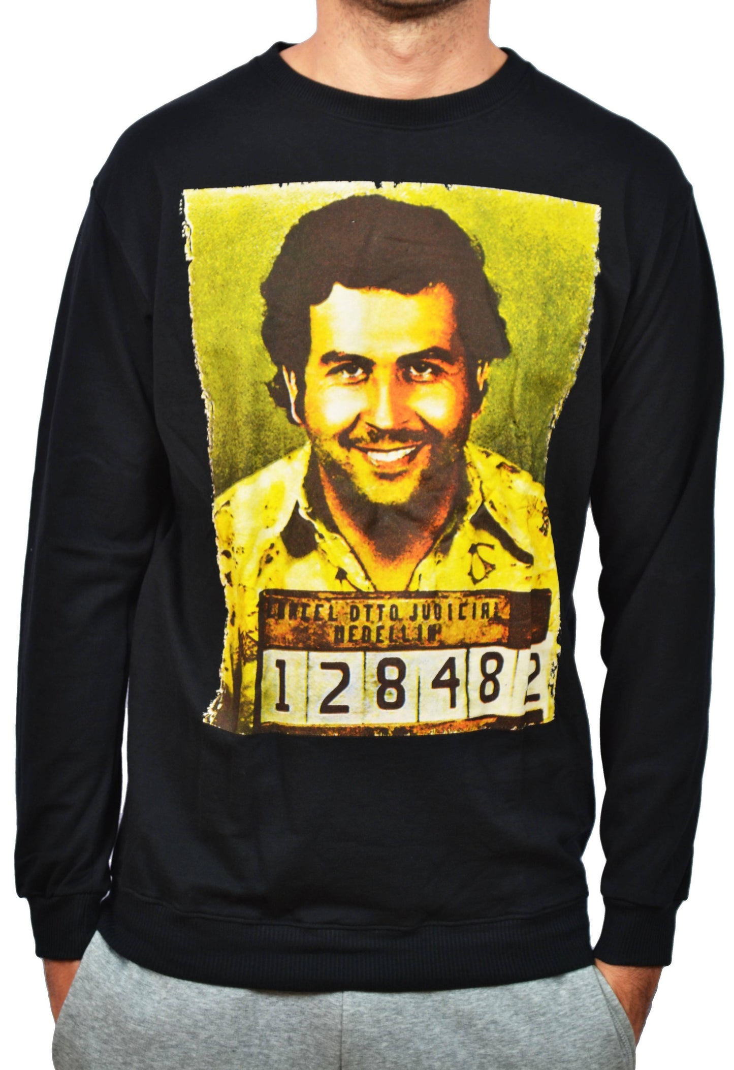 Sweat-shirt  pablo escobar couleur noir