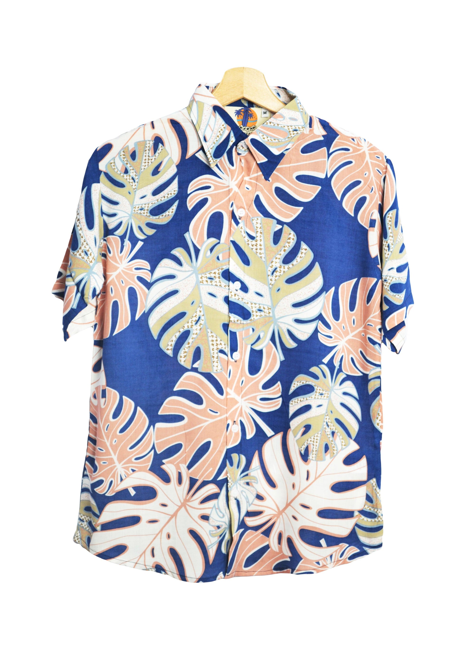 Chemise hawaienne bleue marque up hawaii - GL BOUTIK