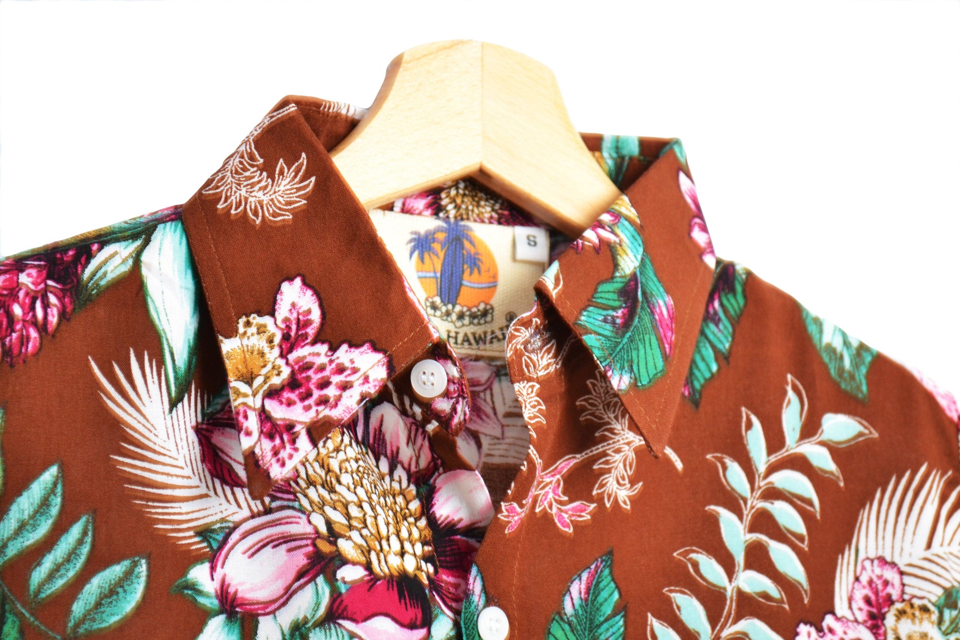 Chemise Fleur Chemise Hawaïenne Femme Manches Courtes Imprimé