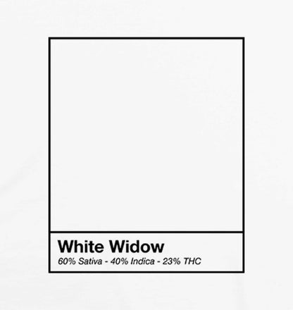 Gros plan motif white widow - GL BOUTIK